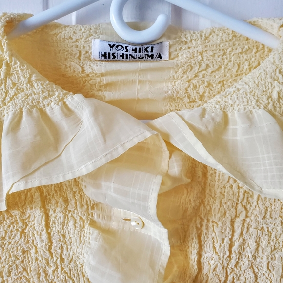 Rare Yoshiki Hishinuma blouse, from air clothes collection. Size S - Picture 3 of 5